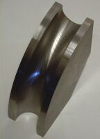 Single bending filler for metric tube