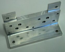 "T" part with holes